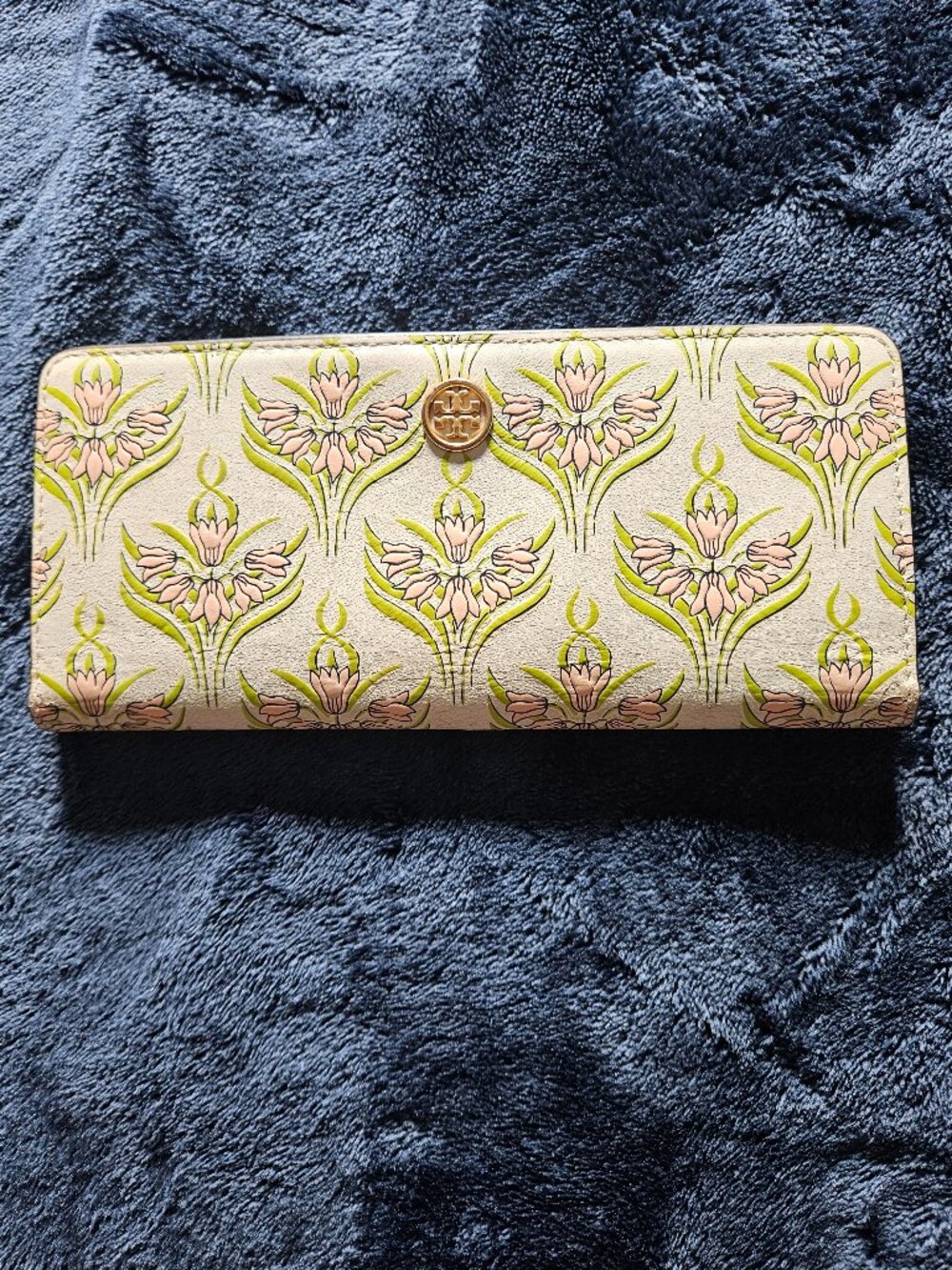 Tory Burch Robinson Printed Slim Wallet